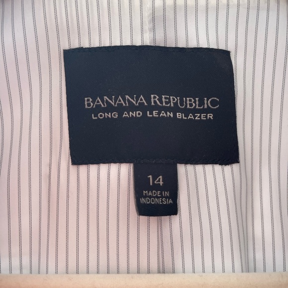 Banana Republic Blazer - 14 W’s - Picture 2 of 2